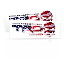 TRD Decals for Tacoma, 4x4 Racing Development Sport Offroad Sticker - Set of 2)