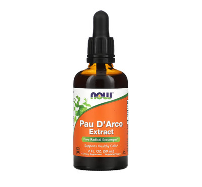 NOW Foods, Pau D'Arco Extrakt, 2 fl oz (60 ml)
