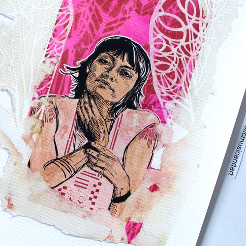 SWOON ART PRINT EDITION OF 250 URBAN STREET ART eBay