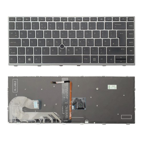 Pour clavier britannique HP EliteBook 840 G5 G6 846 745 G5 ZBook 14U G5 14U G6 L11308-031 - Photo 2/4