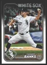 Tanner Banks #US129 2024 Topps Update Chicago White Sox