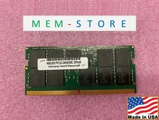 48GB ECC SODIMM DDR5-4800 Compatible RAM for Supermicro X14SAV-TLN4F Motherboard