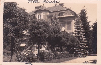 AUSTRIA - Spittal a.Drau - Villa Fiorelli - Foto Postkarte 1936