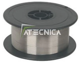 Bobina di filo in acciaio INOX 0,8 mm 1 kg per saldatrici MIG a filo con gas