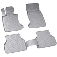 3D Gummi Fussmatten Passend FüR BMW 5Er E60 E61 Limo Touring | 2003-2010 | Grau
