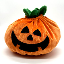 Build a Bear Pumpkin Jack O Lantern Halloween Teddy Costume Orange Green Clothes