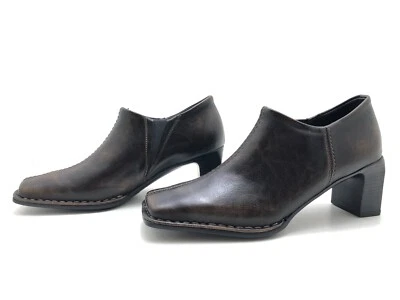 Rieker Antistress Damen Pumps Gr. 38 High Heels Absatzschuhe Blockabsatz Braun - Bild 1 von 4
