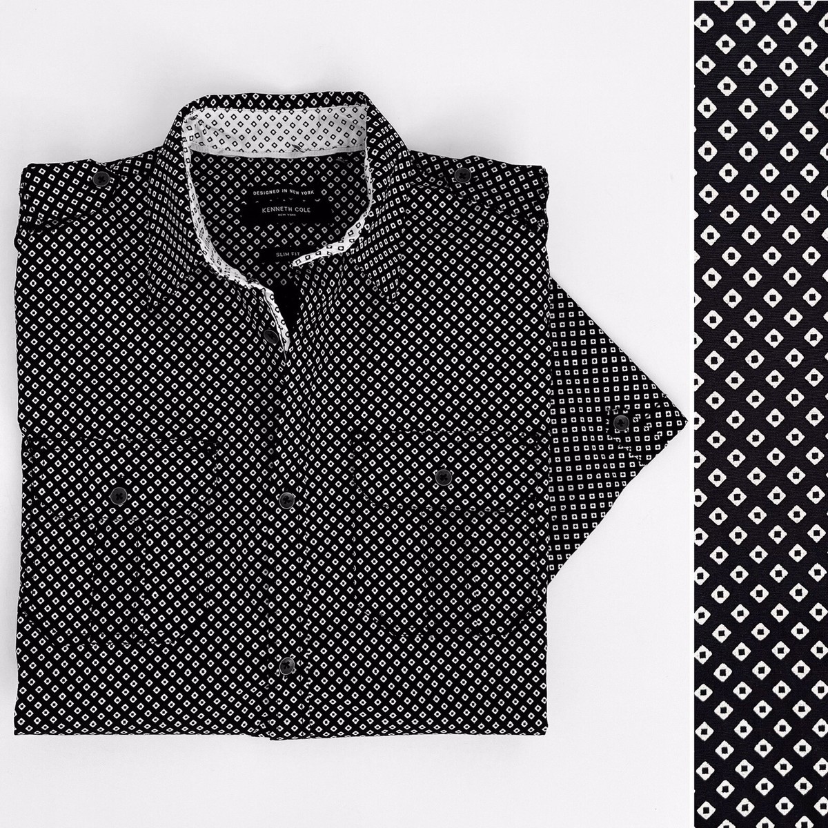 CALEE NO POCKET SMOOTH S/S SHIRT M〜L相当