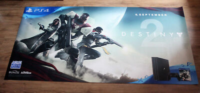 Destiny 2 promo Teppich Game Store Shop floor Carpet Mat Playstation 4 Xbox One