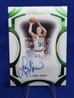 Larry Bird Auto 3/5 2024-25 Panini Flawless Frame Signatures Celtics Emerald