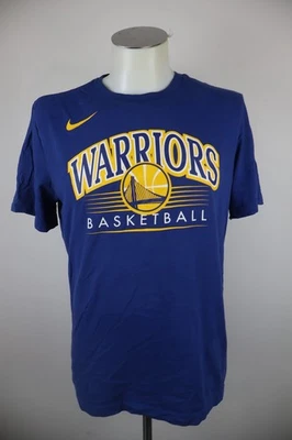 Nike NBA Golden State Warriors Maillot T-Shirt Coton Homme M Bleu - Photo 1/4