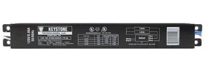 Keystone KTEB-232RIS-1-TP-SL Electronic Ballast, 2-Lamp, 32W T8, F32T8, 120V