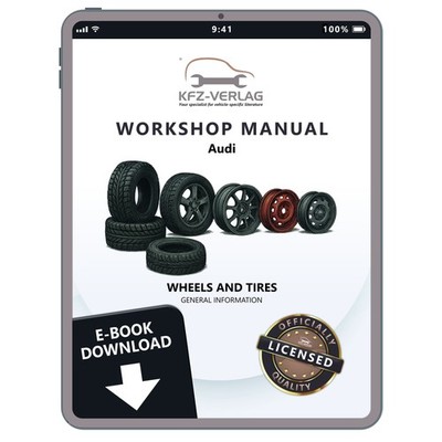 Audi 100 4A 1990-1997 wheels tyres general info repair workshop manual eBook