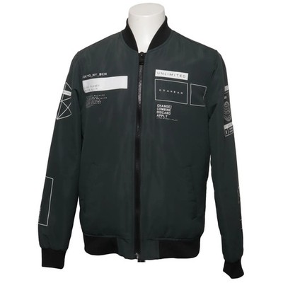 Bershka, Bomberjacke, Herren, Größe: M, Grün, Sonstiges #K8D
