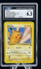 Pikachu #26 Black Star Promo Pokemon League 2001 CGC 6.5 ⚡️