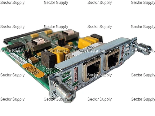 800-02495-01 CISCO SYSTEMS C3600 VOICE INTERFACE CARD W/ FOREIGN EXCHANGE OFFICE