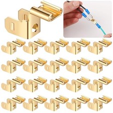 Pcs Piggyback Spade Connectors Chair Terminal Quick Disconnect Electrical 3 25