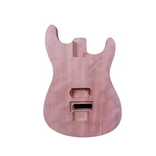 Electric Guitar Body Mahogany Guitar Replacement Floyd Rose Bridge for ST
