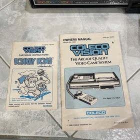 Vintage Coleco Vision Video Game System MODEL 2400 & 14 Games!!!