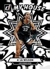 A'ja Wilson #5 2025 Donruss WNBA Las Vegas Aces