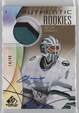 2024-25 SP Game Used Gold Premium Memorabilia 10/49 Devin Cooley #252 Auto 1i3m