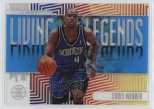 2019-20 Panini Illusions Living Legends Sapphire Chris Webber #3 HOF g5i