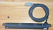 Geist Rack Mount Basic 10 Outlet C13 15A 208V-240V PDU VHVLN102-102C13TL6 38589