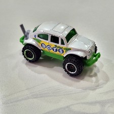 2020 Matchbox Candy Cars 6 Volkswagen Beetle 4x4 WHITE PEARL DOTS Tropical