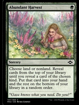 2021 Modern Horizons 2 Abundant Harvest Draft_Innovation/Common #147