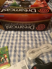 SEGA DREAMCAST Black sports edition complete in Box Bundle Gamin System