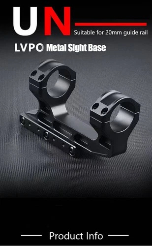 30mm Scope Rings Picatinny Metal CNC Sight Base Red Dot Hunting Aiming Parts - 第 5/11 张图片