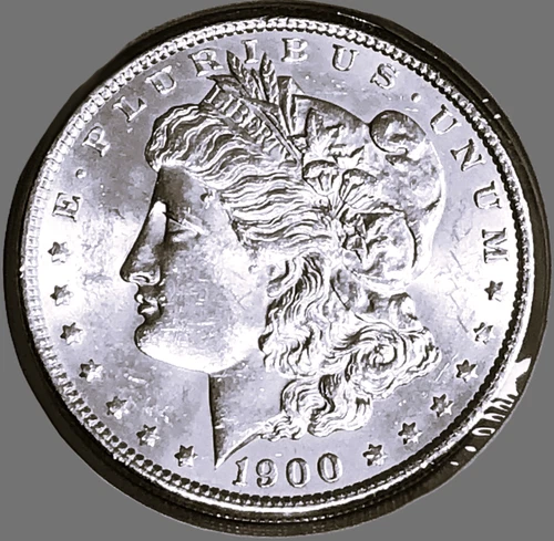 1900  MORGAN SILVER DOLLAR  $ 1 PHILADELPHIA MINT SILVER COIN / BU-UNC DETAILS