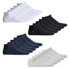 Jack&Jones Men's Sneaker Socks 5 Pack - Jacdongo Socks, One Size