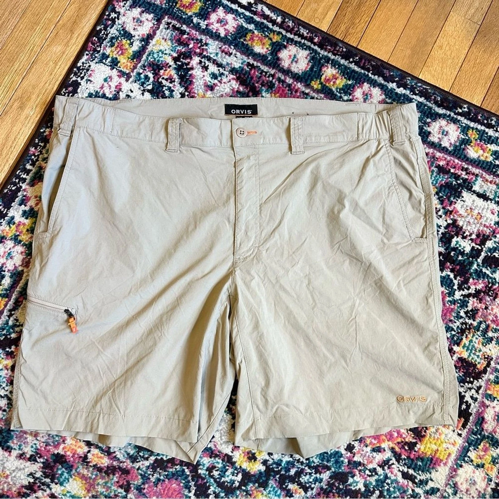 Orvis Quick Dry Nylon Blend Shorts Men’s XXL 9”