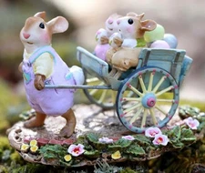 NEW Wee Forest Folk Easter’s On Its Way M-745 In Box