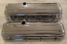 Vintage Big Block Chevy Gm Chevrolet Chrome Tall Valve Covers Used