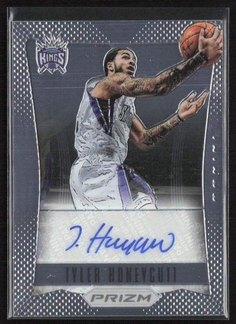 2012-13 Panini Prizm Autographs Tyler Honeycutt #24 Sacramento Kings