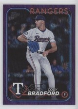 2024 Topps Update Purple Holo Foilboard 276/799 Cody Bradford #US331 09wa