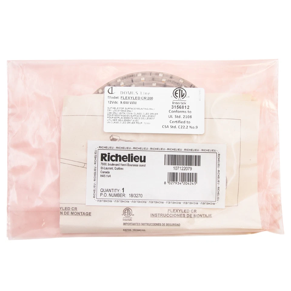 Richelieu FlexyLED CR LED Cinta Luz Autoadhesiva 78-3/4 Pulgadas Foto 3 de 3