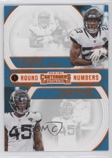 2020 Panini Contenders Round Numbers Orange CJ Henderson K'Lavon Chaisson 11ng