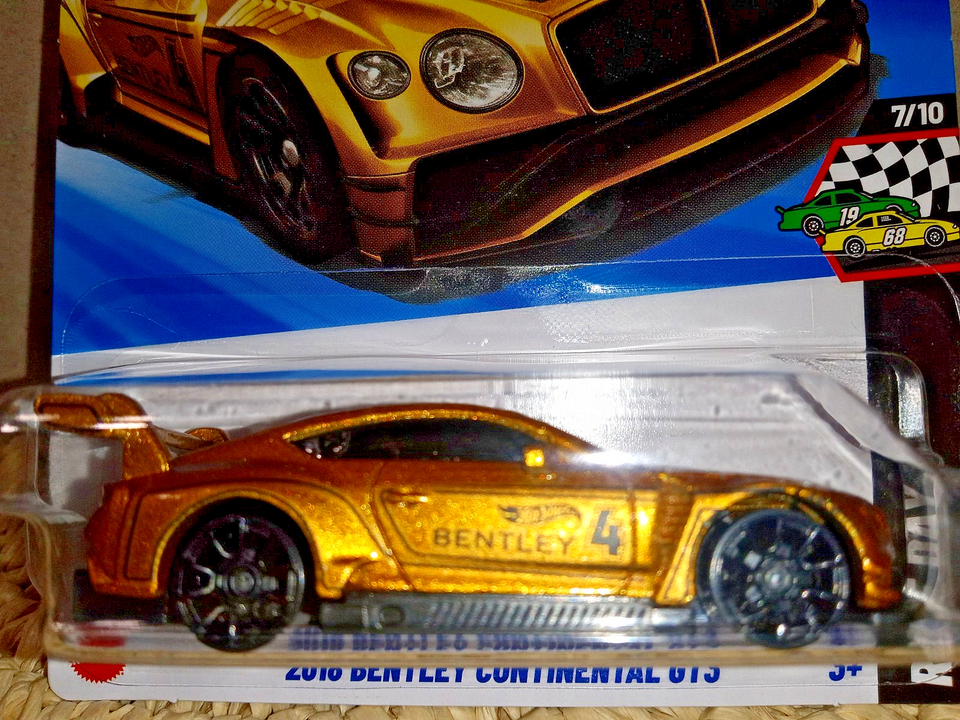 Hot Wheels: 2018 Bentley Continental GT3 kisautó - JátékNet.hu
