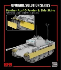 Ryefield Models 2045 1/35 Upgrade Solution: Panther Ausf.G Fender & Side Skirts