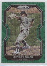 2021 Panini Prizm Tier II Green Wave Prizm Chris Paddack #145 0bk0