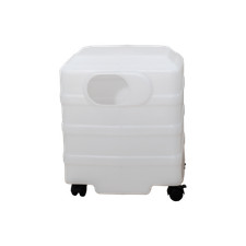 Sewage Tank for Non-Plumbing Head Spa Waste Water Solution, White