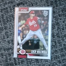 Topps Bowman Draft 2022 Zach Maxwell #CDA-ZM Reds Rookie Baseball Card