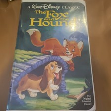 Walt Disney Black Diamond Classic The Fox and the Hound VHS 1981-Unopened
