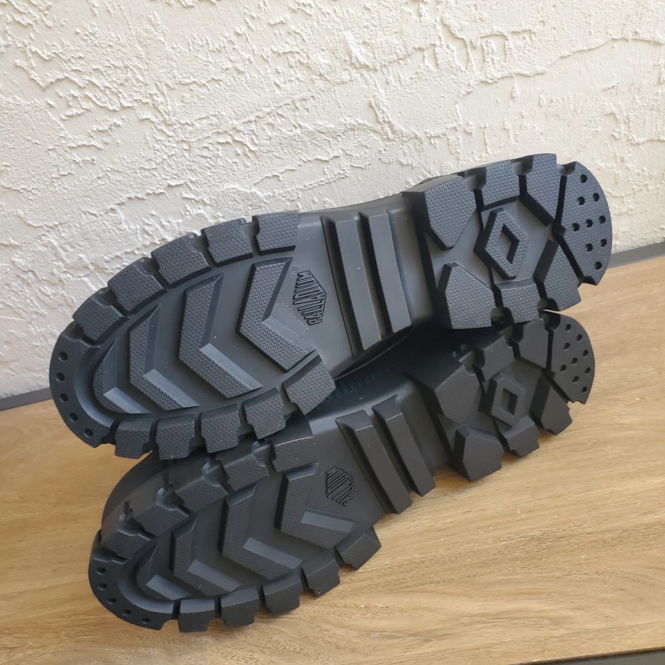 Palladium Revolt Lo TX 厚底靴女式 10 黑色帆布厚底 Gorpcore Y2K — 第 4/4 张图片