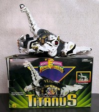 Vintage Mighty Morphin Power Rangers TITANUS with box - Tested - Read!