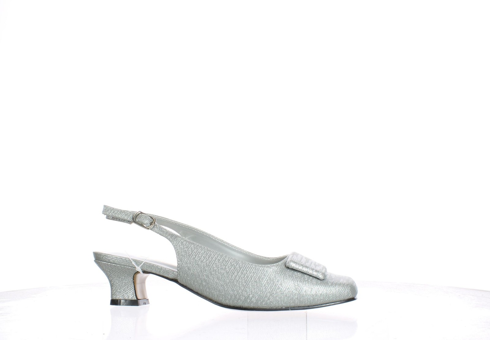 Женские серебряные босоножки Bella Hanna, размер 6.5 (2E)