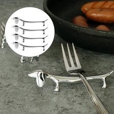 4 Pcs Cartoon Silverware Flatware Holder Chopstick Rest Set Storage